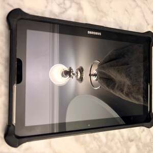 Samsung Galaxy Tab 2 SGH-I497 16GB Wi-Fi + 4G (AT&T) 10.1" in Case